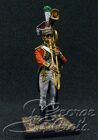 Франция Наполеона. Оркестр 9-го полка линейной пехоты 1807 г. Музыкант с трамбоном